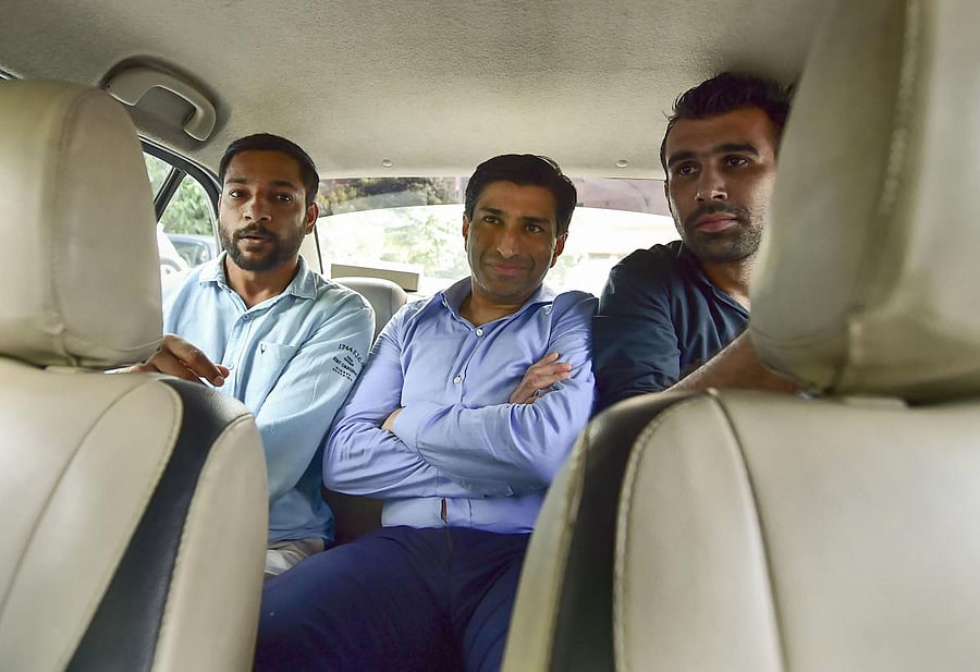 Madhya Pradesh Chief Minister Kamal Nath's nephew Ratul Puri. PTI photo