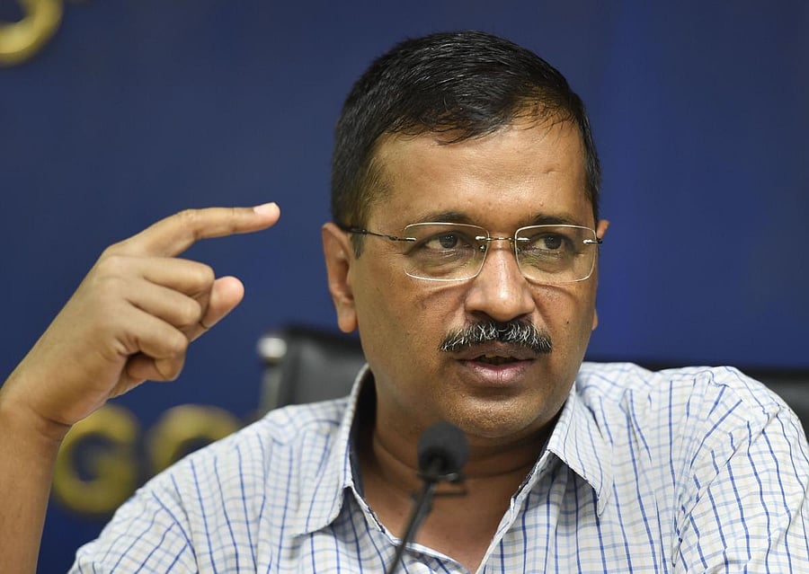 Delhi Chief Minister Arvind Kejriwal. PTI photo