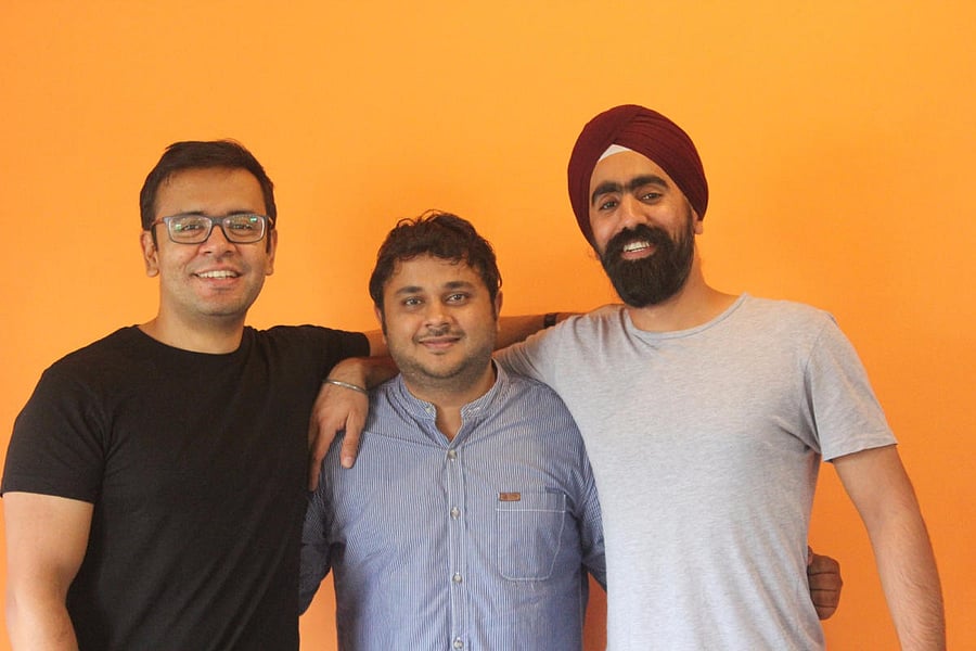 L to R : A Joshi , M Anand, J Singh