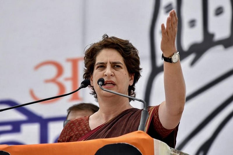 Congress leader Priyanka Gandhi Vadra. (PTI Photo)