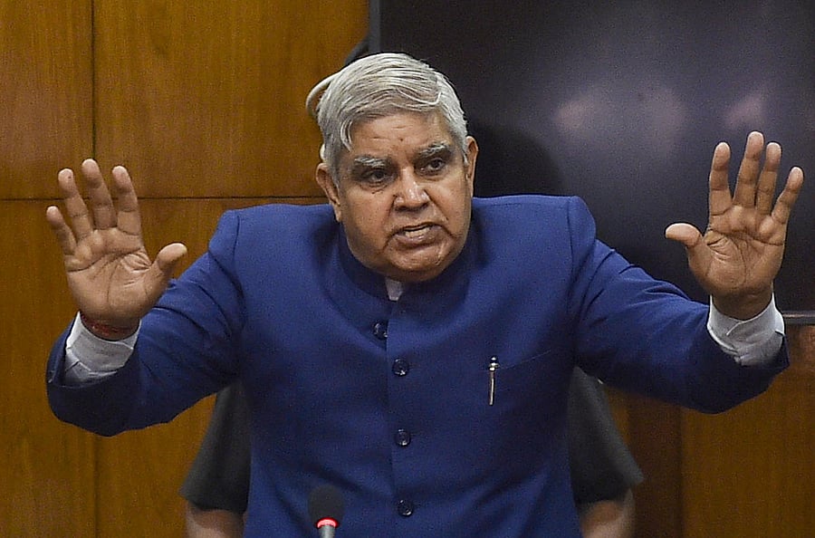 West Bengal Governor Jagdeep Dhankhar. Photo by PTI.