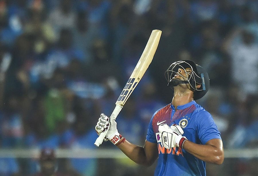 Indian batsman Shivam Dube. (PTI photo)
