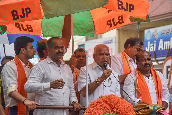 Karnataka Chief Minister  B S Yediyurappa. (PTI photo)