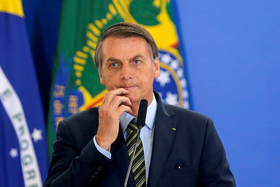 Brazil's President Jair Bolsonaro. Photo by REUTERS.