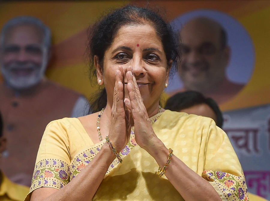 Finance Minister Nirmala Sitharaman. (DH Photo)