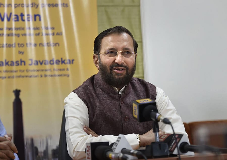 Union Minister Prakash Javadekar (PTI Photo)