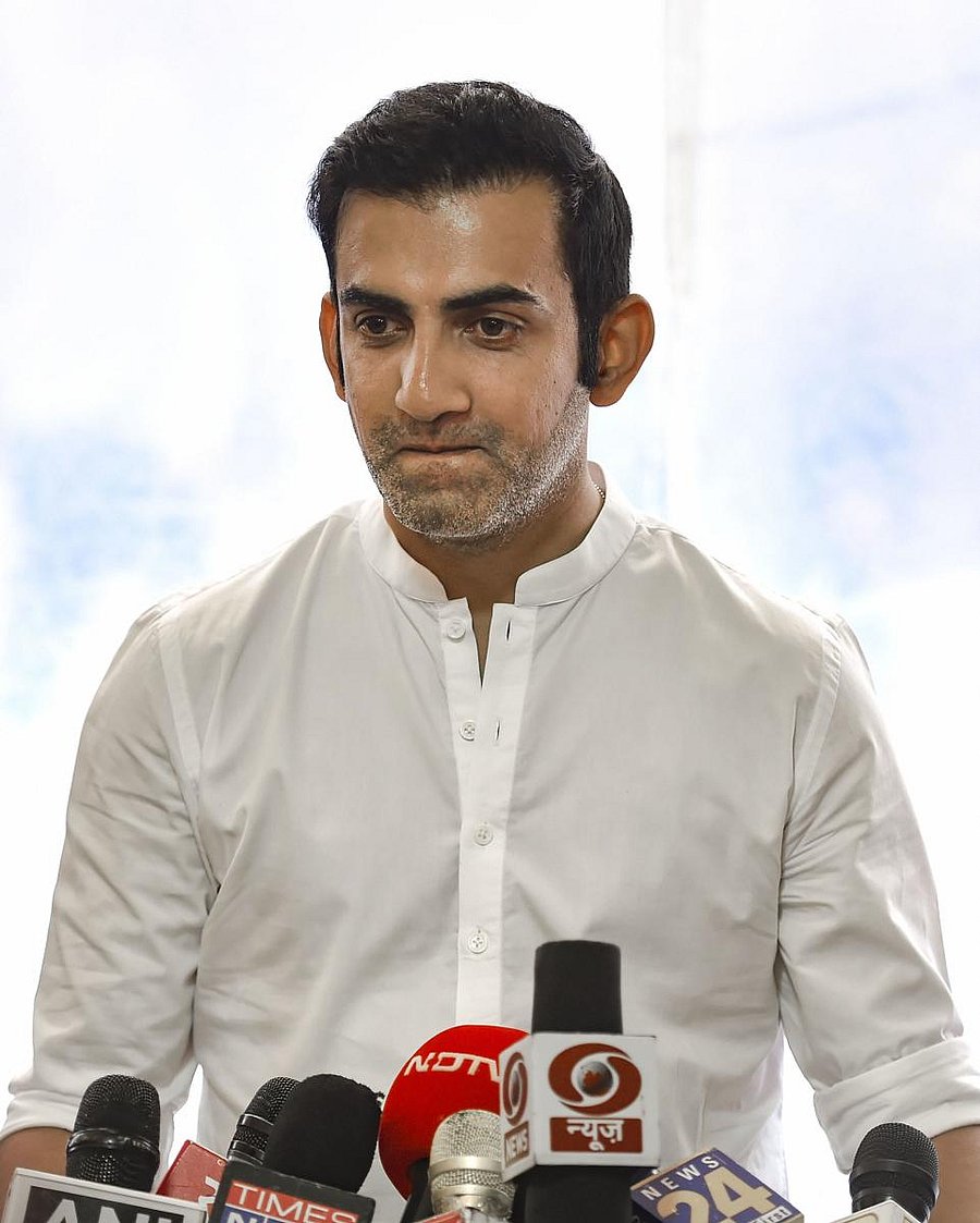 Delhi MP Gautam Gambhir (PTI Photo)