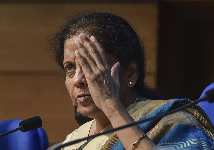 Finance Minister Nirmala Sitharaman (PTI Photo)