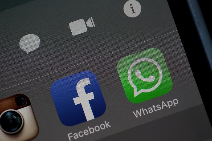 Representatives of WhatsApp, which is owned by Facebook, and the officials of Telecom and Union Home Ministry and Delhi chief secretary were also called by the panel, the notice read. (AFP PHOTO)