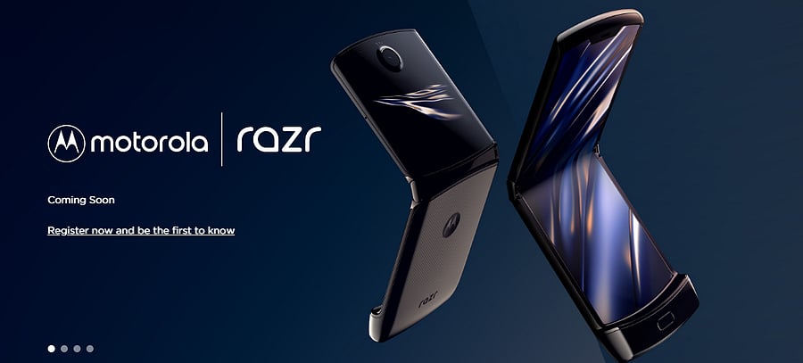 Motorola Razr registration opened in India (Picture Credit: Motorola India)