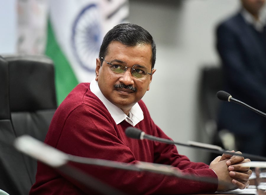 Delhi Chief Minister Arvind Kejriwal. (PTI photo)
