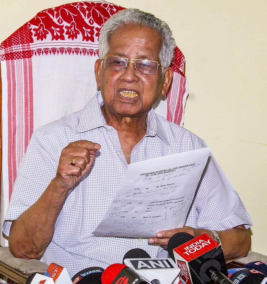 Tarun Gogoi (PTI Photo)
