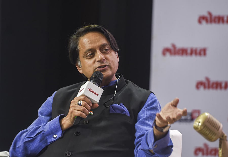 Congress leader Shashi Tharoor. (PTI Photo)