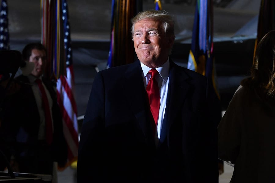 US President Donald Trump