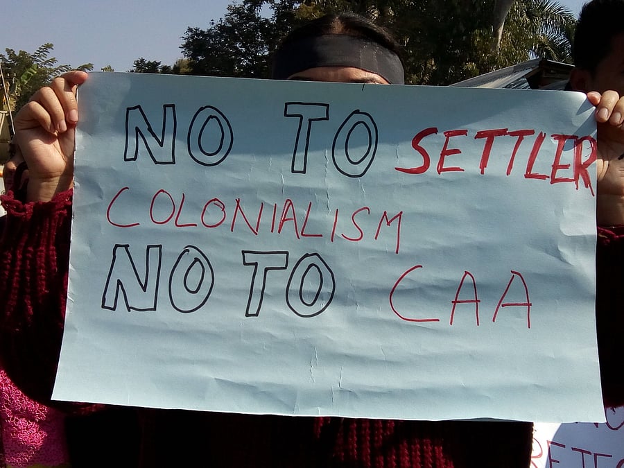 The order also stated that "carrying of sticks, stones, firearms without a valid license, weapons or objects of any description" which can be used for offensive activities is not allowed. Photo/Twitter (@cecilthojm)