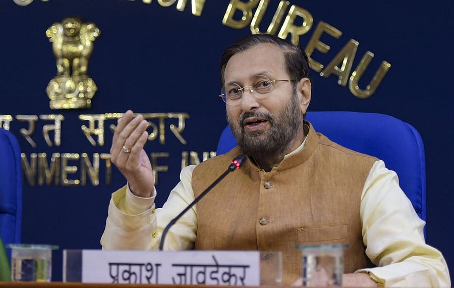 Union Minister Prakash Javadekar. (PTI photo)