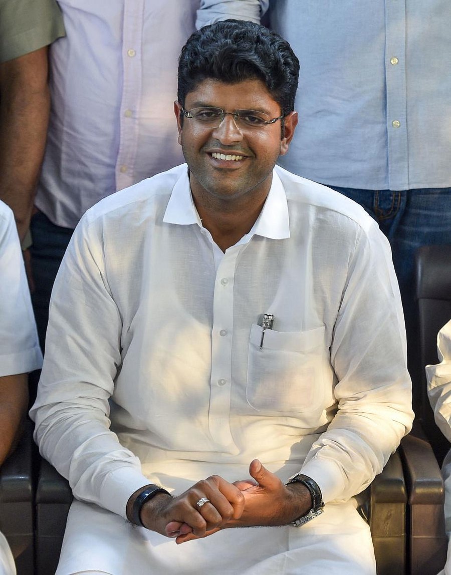 Dushyant Chautala, JJP President (PTI Photo)
