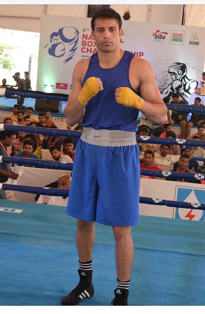 Sumit Sangwan. (Twitter/@sumitboxer2011)