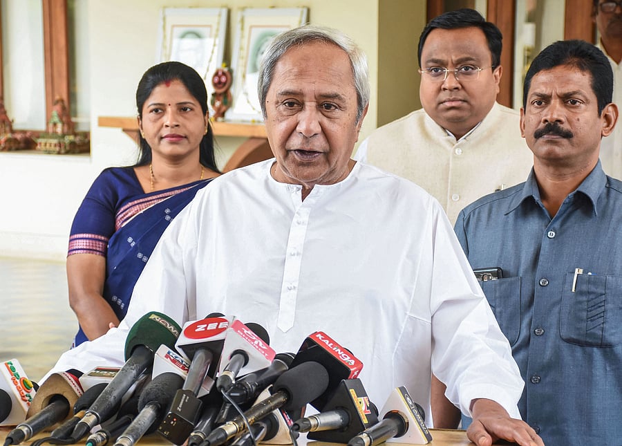 Odisha Chief Minister Naveen Patnaik. (PTI Photo)