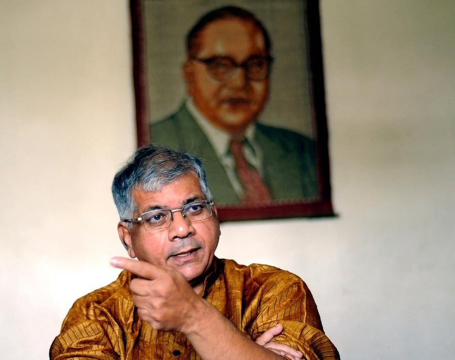 "Why they were protected? Was it for political reasons?...there should be a probe into it," Ambedkar wanted to know. (Facebook Image/@PrakashAmbedkar)