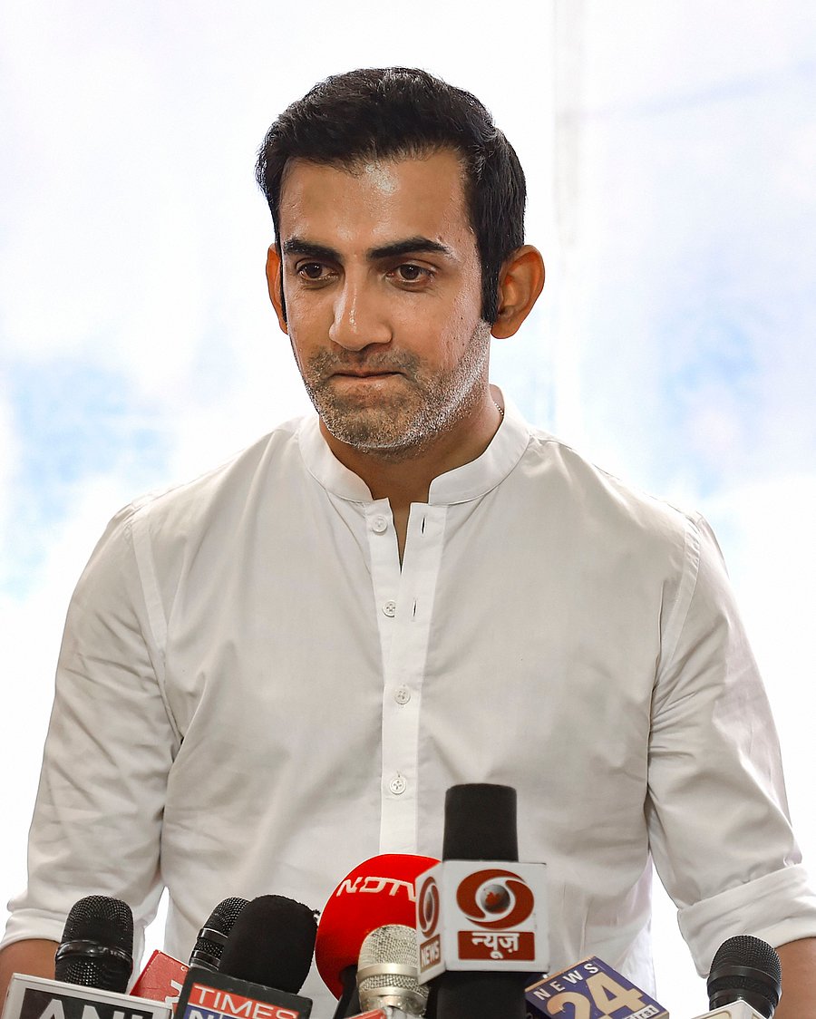 Delhi MP Gautam Gambhir. (PTI Photo)