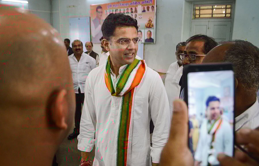 Rajasthan Pradesh Congress Committee chief and Deputy Chief Minister Sachin Pilot. (PTI Photo)
