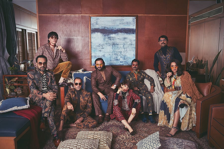 The cast of 'Sacred Games'.