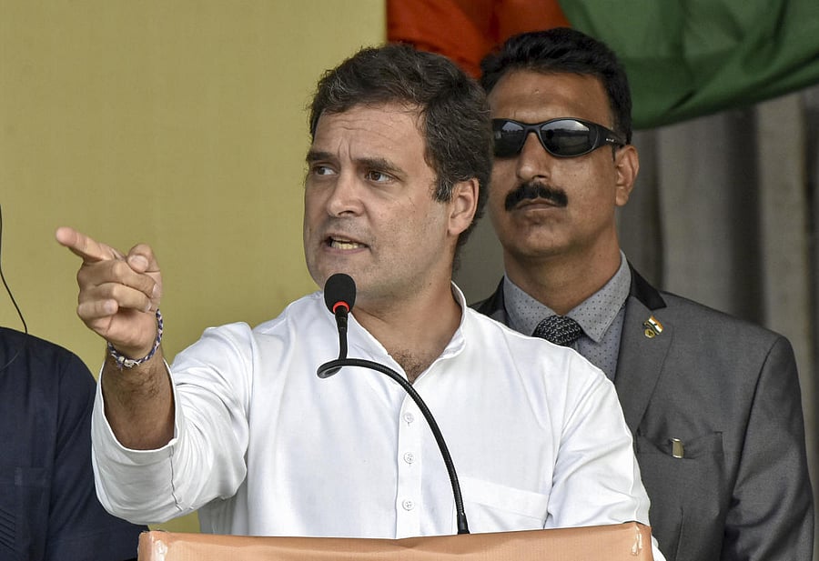 Congress MP Rahul Gandhi. (PTI file photo)