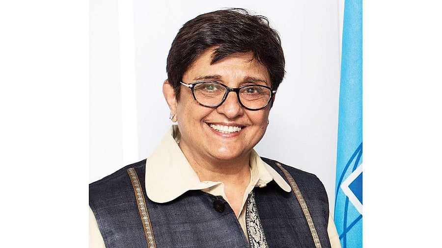 Puducherry Lt Governor Kiran Bedi. (DH photo)