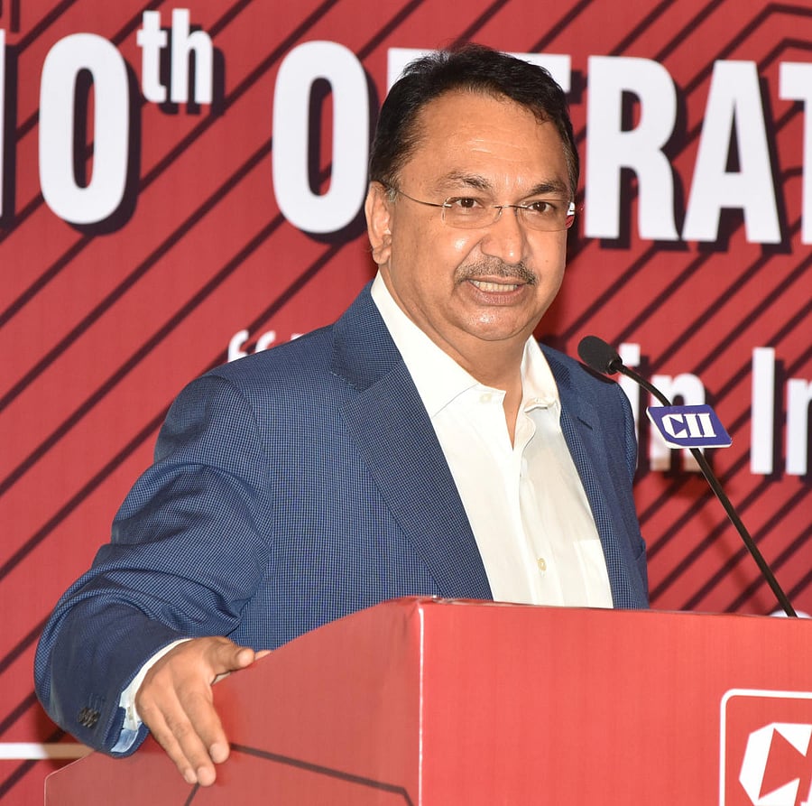 CII President Vikram Kirloskar (DH Photo | Photo by S K Dinesh)