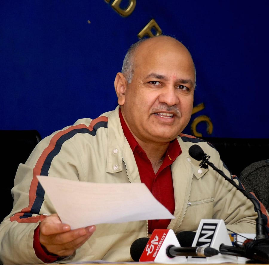 Delhi Deputy Chief Minister Manish Sisodia (PTI Photo)