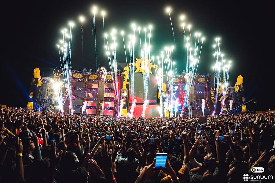 Sunburn Festival. (DH Photo)