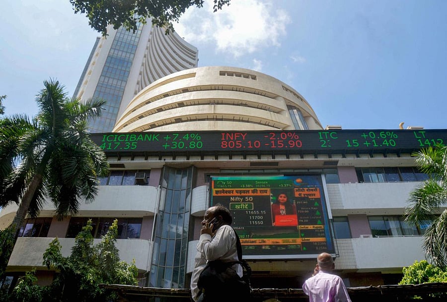 Bombay Stock Exchange. (PTI file photo)