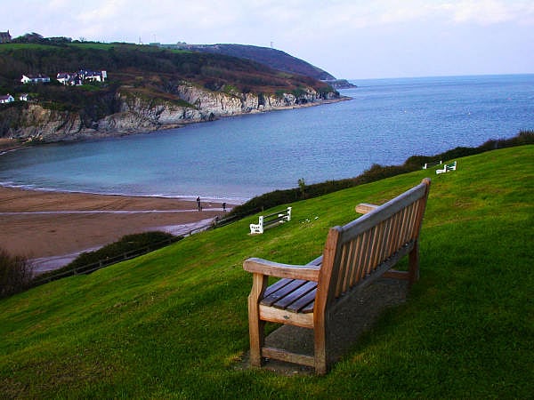 Fine wine spot in Cardigan Coast Wales, United Kingdom.