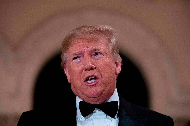 US President Donald Trump. (AFP Photo)