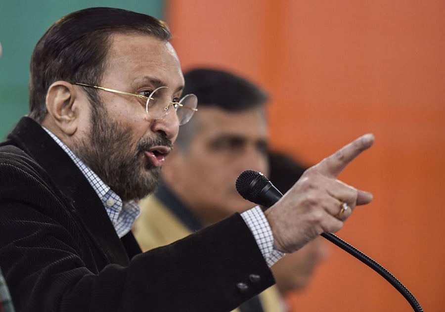Union Minister Prakash Javadekar. (PTI photo)