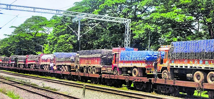 KRCL’s`RO-RO’ (Roll On Roll Off) service has failed to retain its customer base with every passing year.