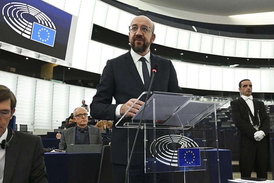 Charles Michel. AFP