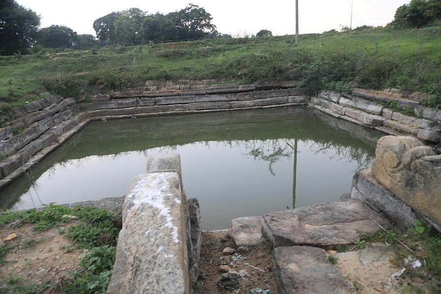 A kalyani at Shambunathapura, Arakalagudu, in Hassan district.