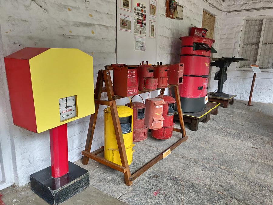 Post boxes over the years.