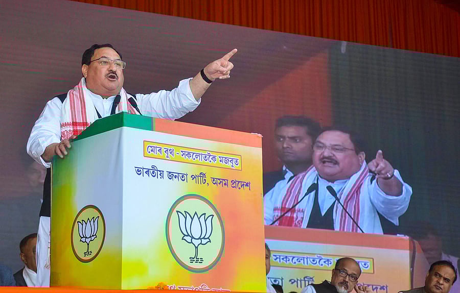  BJP working president JP Nadda. (PTI Photo)