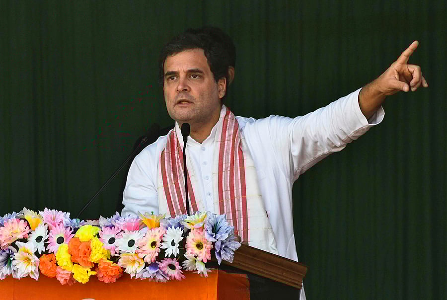 Rahul Gandhi, former President of Indian National Congress. (AFP Photo)