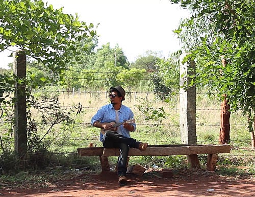 Inspired: A shot of Bhargav Talukdar from the music video.