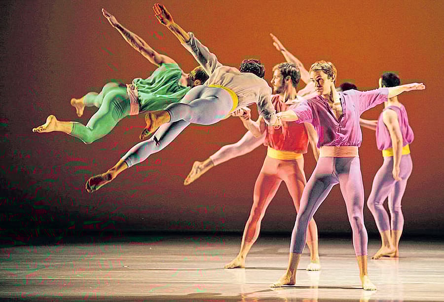 There are obvious similarities  between his choreography and  Indian dance that relate to that  symbiosis of music and dance, but there are other points as well,  like the idea of communicating through gesture.