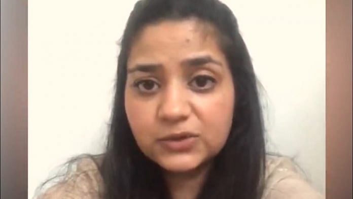 Mehbooba’s daughter Iltija confirmed to reporters that the administration has conveyed to them that only family members will be allowed to visit the mausoleum of late Mufti..Photo/Twitter (@MehboobaMufti)