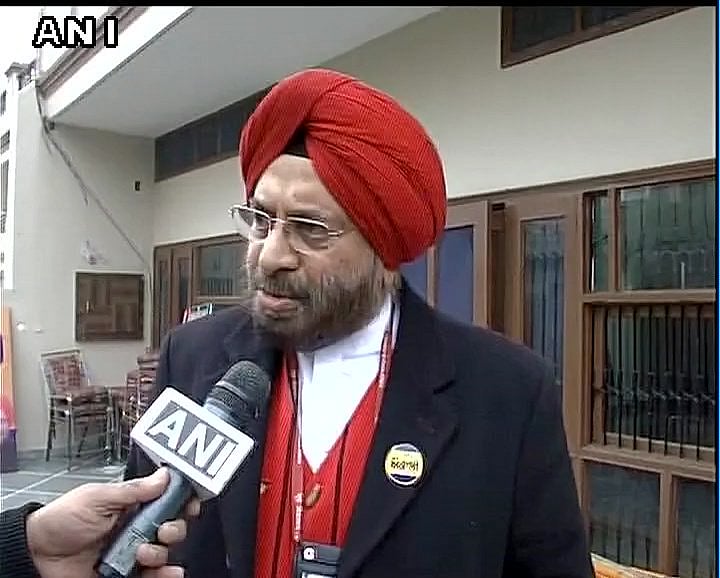 Former army chief general J J Singh. (Image courtesy ANI)