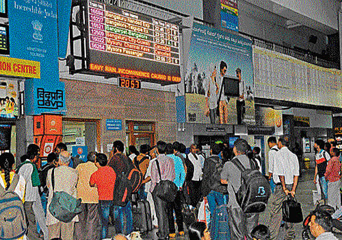 Railway ticket cancellation and refund rules have been amended, parliament was told on Monday. File photo