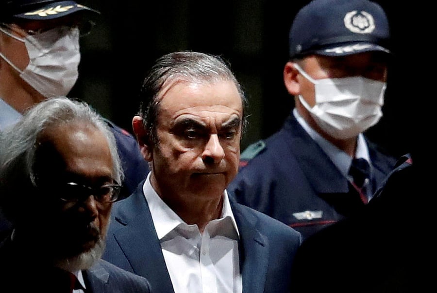 Former Nissan Motor Chariman Carlos Ghosn. (Reuters Photo)