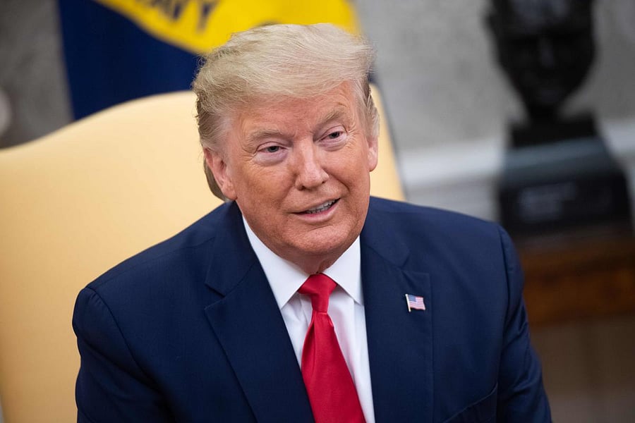 US President Donald Trump. (Photo by SAUL LOEB / AFP)