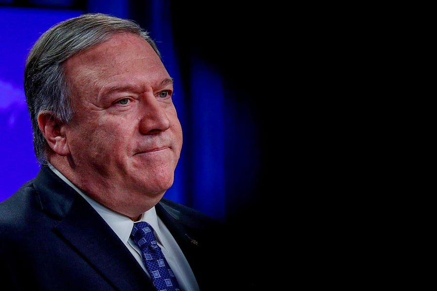 "Is there any history that would indicate that it was remotely possible that this kind gentleman, this diplomat of great order - Qassem Soleimani - had traveled to Baghdad for the idea of conducting a peace mission?" Pompeo told reporters. Credit: Reuters